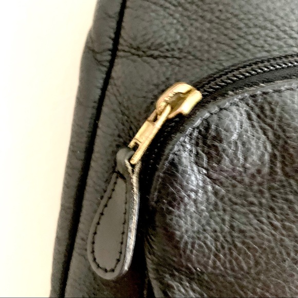 Roots Canada leather backpack black - Picture 7 of 16
